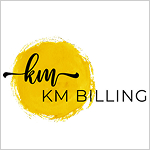 K.M. Billing company logo