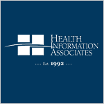Health Information Associates logo.